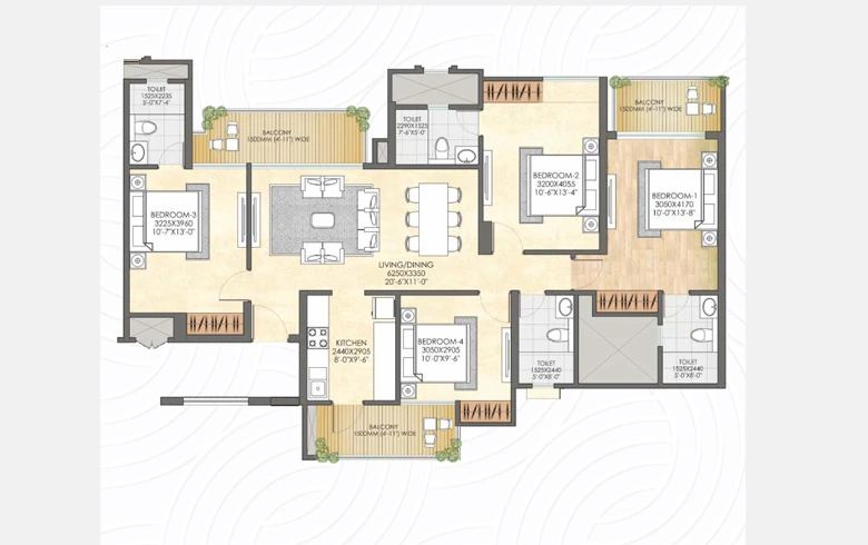 CRC Maesta   floor plan
