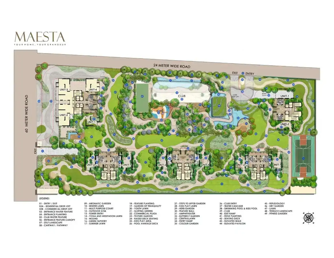 CRC Maesta   floor plan